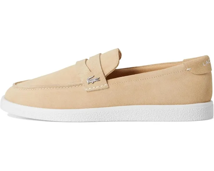 Кроссовки Lacoste Cochet из качественной кожи с круглым носком