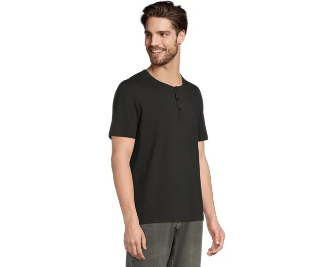 Хенли UNTUCKit EcoSoft Short Sleeve Henley из экологичной ткани