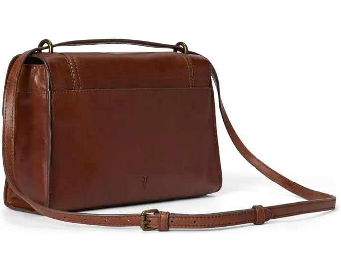 Сумка через плечо Alex Flap Shoulder из кожи с латунной застежкой Frye