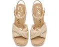 Сандалии Joanne от Circus NY by Sam Edelman на платформе из рафии