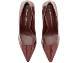 Насосы Vinnie 85 Stuart Weitzman с острым мысом и уникальным каблуком