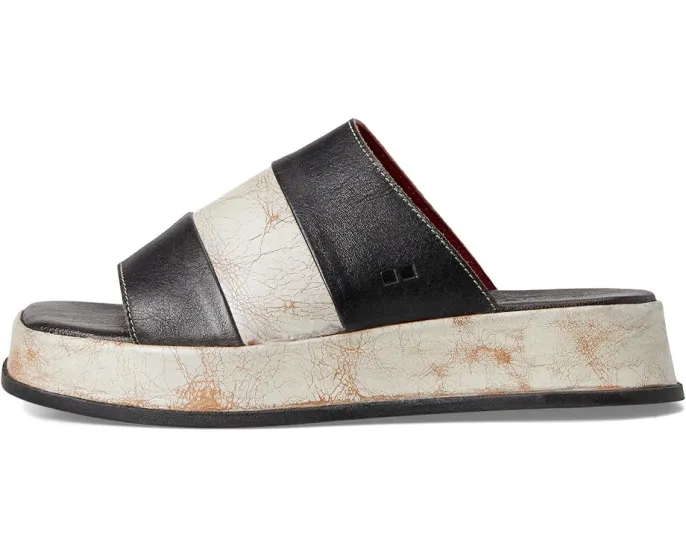 Сандалии Vext от Bed Stu на платформе с квадратным носком и ручной отделкой