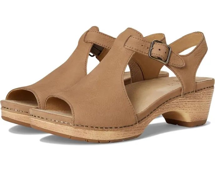 Туфли Laverne с открытым мыском и ремешком на щиколотке от Dansko