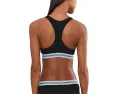Contrast Band Stretch Cotton Bralette