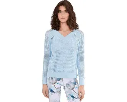 Свитер Elliott Lauren Open Mind с V-вырезом и ажурной вязкой