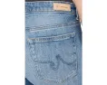 Джинсы AG Sandra Low Rise Slim Straight с низкой посадкой