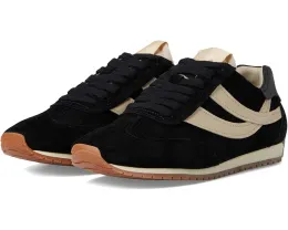 Кроссовки Vince Oasis Runner-W на шнуровке из мягкой кожи с контрастными деталями