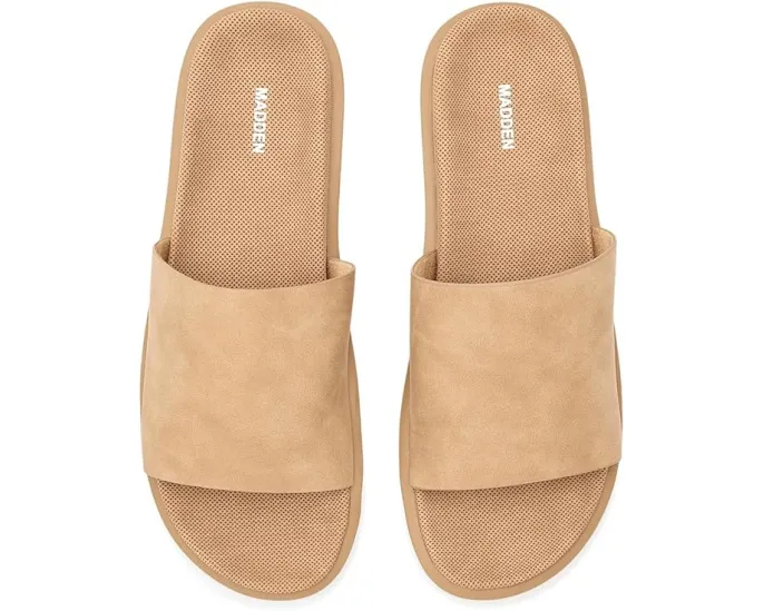 Шлепанцы Steve Madden Alden черные замшевые