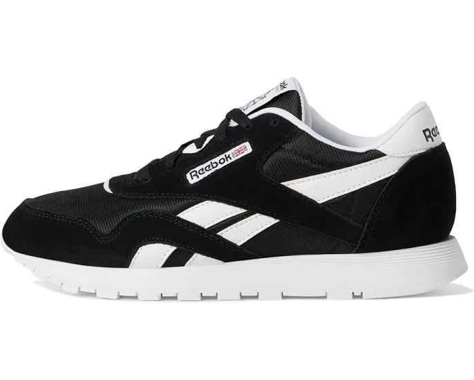 Кроссовки Reebok Kids Classic Nylon с сетчатым верхом и резиновой подошвой