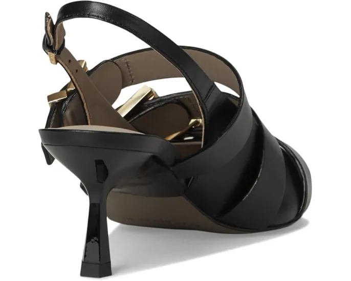 Босоножки AllSaints Vivian на низком каблуке с застежкой на пряжке и острым носком