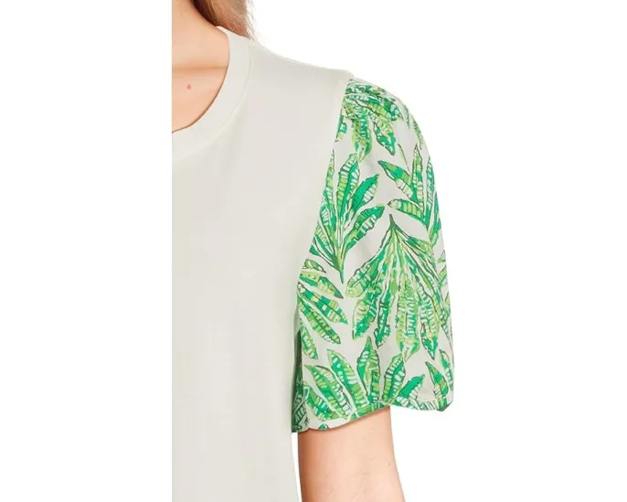 Трикотажный топ Brittan с фестончатыми рукавами от Lilly Pulitzer