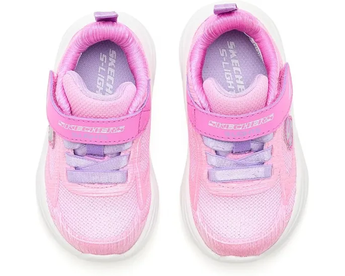 Кроссовки Skechers Sola Glow 2.0 Dazzle Steps для малышей со светящейся подошвой