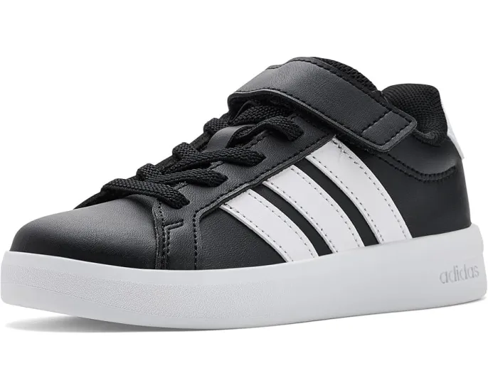 Кроссовки adidas Kids Grand Court 3.0 El с эластичными шнурками
