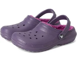 Crocs Classic Lined Clog детские утепленные сабо с искусственным мехом