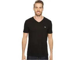 Футболка Lacoste с V-образным вырезом из пима-джерси