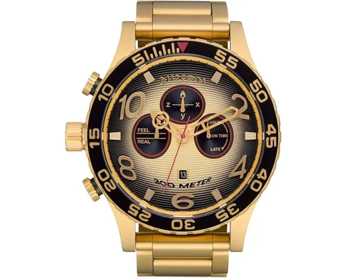 Nixon 51-30 Chrono с хронографом и водонепроницаемостью 300 метров