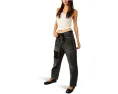 Джинсы Free People Moxie Low Slung Pull-On Barrel с заниженной талией