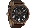 Nixon 51-30 Chrono Leather мужские часы из натуральной кожи