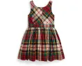 Платье для девочки Polo Ralph Lauren Kids из тафты в клетку