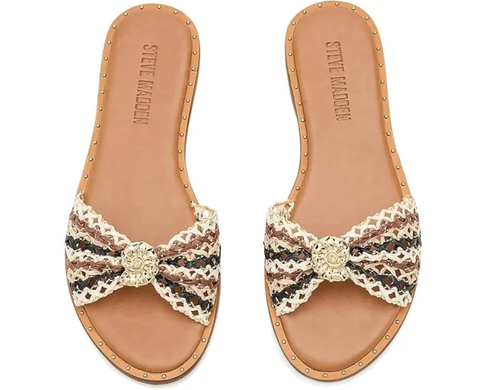 Сандалии Steve Madden Dipsy с узлом и золотым акцентом