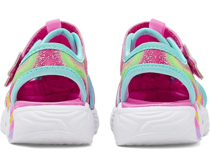 Детские сандалии SKECHERS KIDS Unicorn Dreams с подсветкой для малышей