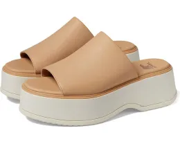 Сандалии SOREL Dayspring™ Slide на платформе с мягким верхом из кожи