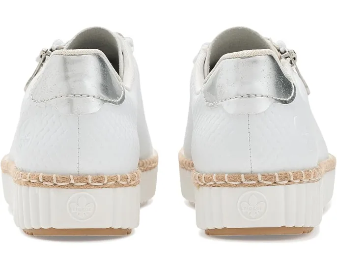 Кроссовки Rieker M2940 Enya 40 из гладкой кожи с молнией сбоку