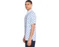 Callaway поло Sailboat Sunset Geo Print с принтом