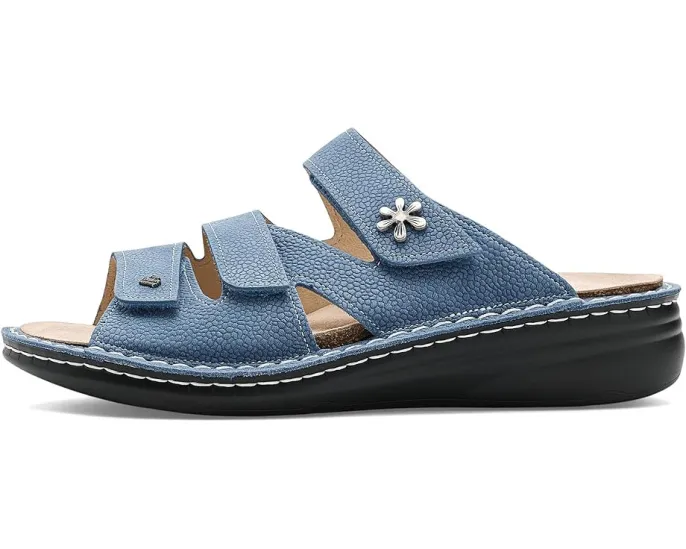Сандалии Finn Comfort Grenada Sky Streetnubuk на липучках