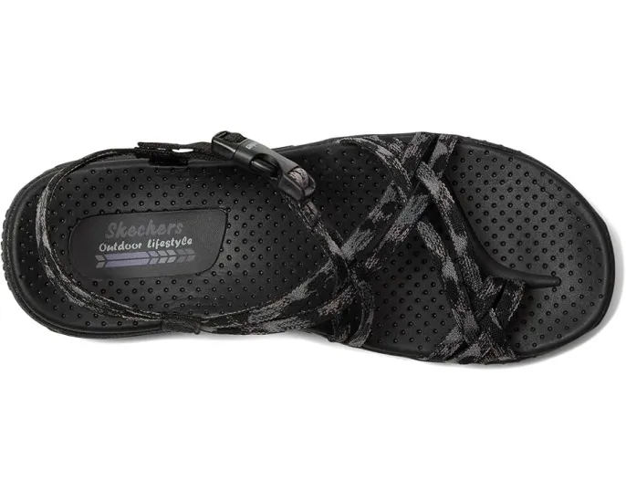Сандалии Skechers Reggae Positive Space с технологией Stretch Fit и подошвой Reggae