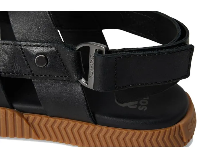 Сандалии SOREL Ona Ave™ Slingback Flat с ремешком на липучке и стелькой из ЭВА