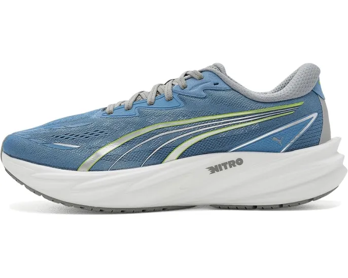 Беговые кроссовки Velocity Nitro 5 Puma Zen Blue Sunny Lime