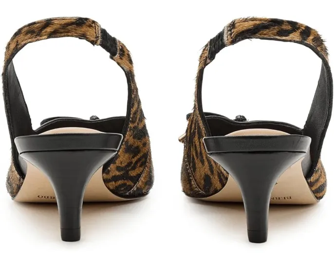 Туфли Misha Haircalf с открытой пяткой и меховым верхом Bernardo