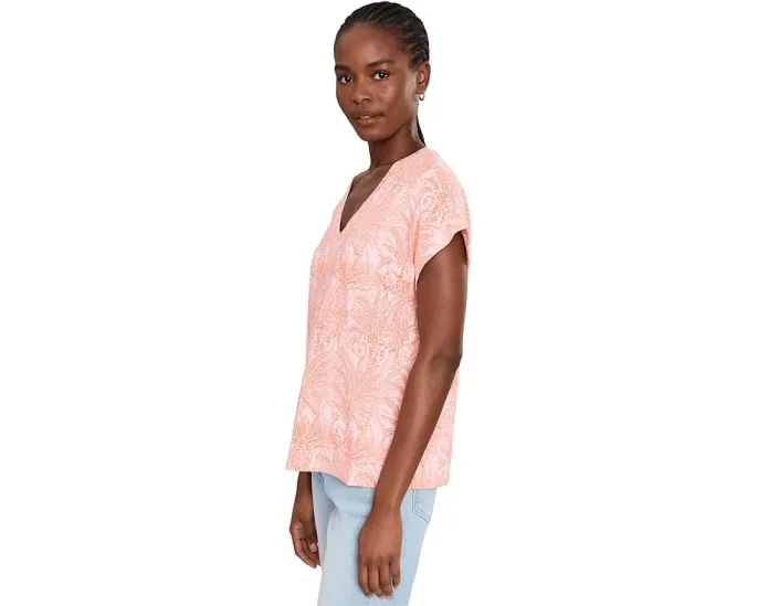 Футболка Tommy Bahama Kauai Palm Bay с принтом пальм