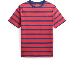 Детская футболка Polo Ralph Lauren из хлопкового джерси в полоску для детей старшего возраста