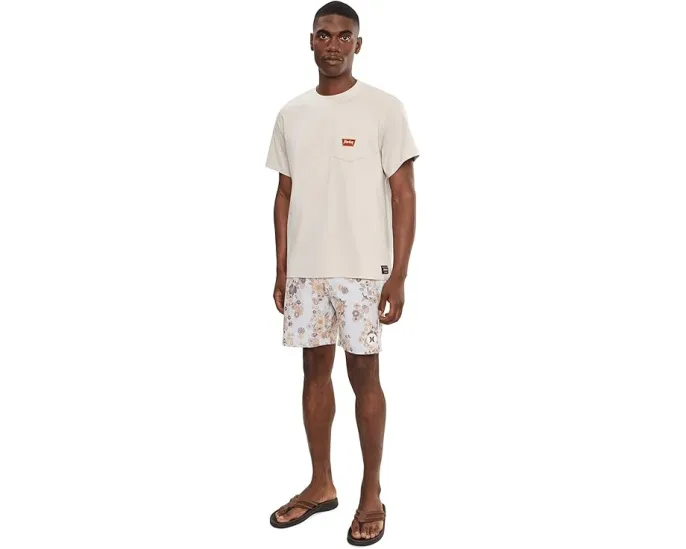 Hurley Built Patch Pocket Футболка с накладным карманом и свободным кроем