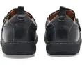 Кеды Clarks Nalle Lilac на шнуровке из черной кожи