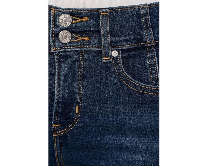 Джинсы Levi's 314 Corset Straight с корсетным поясом и прямым кроем