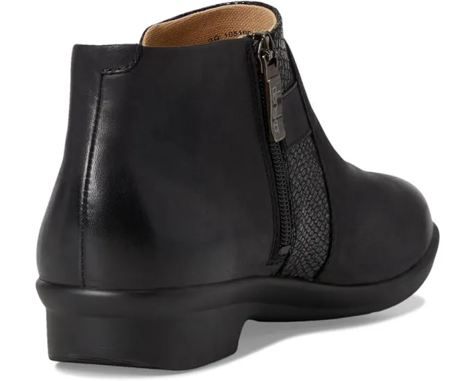 Ботильоны Carolyn от Dansko с текстурированной вставкой и боковой молнией