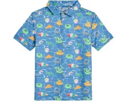 Polo The Cannonball Crew Chubbies Kids с пляжным принтом