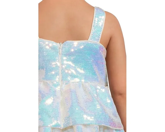 Платье Tiered Stars Sequin с пайетками и аппликациями звезд Lola and The Boys