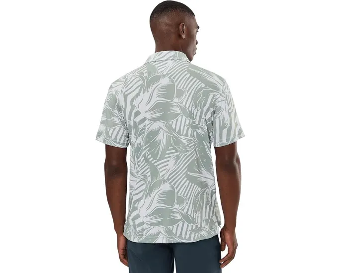 Поло Chubbies The Silver Leaf с цветочным принтом и защитой UPF 50+