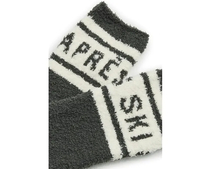 Носки Cozychic Apres Ski Barefoot Dreams c надписью APRES SKI
