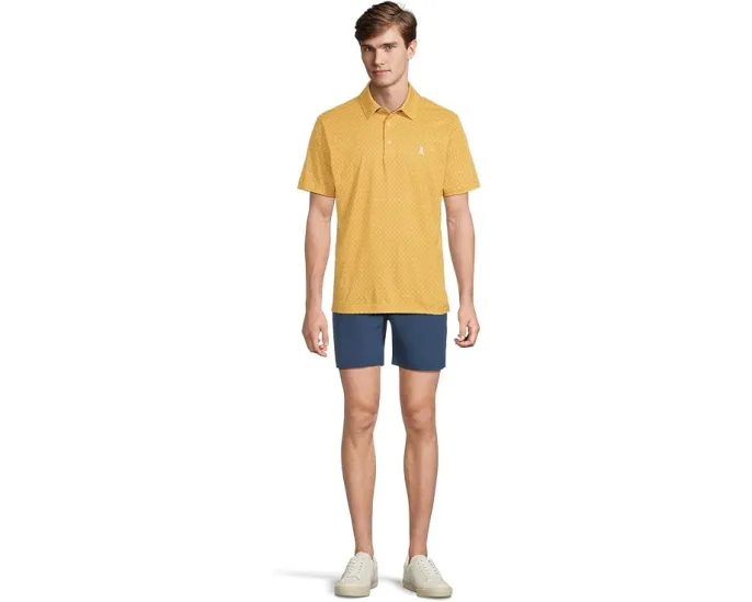 Поло Chubbies The Sundial с коротким рукавом для активного отдыха