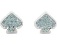 Серьги-гвоздики Kate Spade New York Everyday Spade Pave с инкрустацией