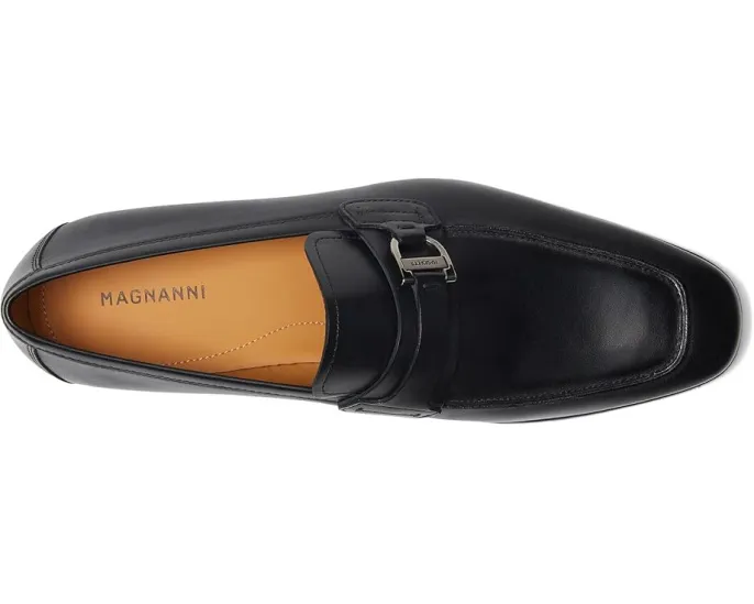 Лоферы Magnanni Raso II с кожаным верхом и ремешком на современной пряжке