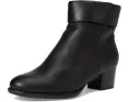Ботильоны Spring Step Talpa из кожи со сложенным верхом и квадратным каблуком