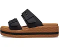 Сандалии Crocs Brooklyn Buckle Low Wedge с платформой и пеной LiteRide
