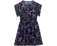 Vilebrequin Kids Платье вискозное длинное Disco Stars