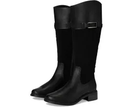 Ботинки до колена Clarks Maye Carly с молнией сбоку и деталью на пряжке